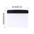 Flat Rechargeable Portable Book Light for Night Reading